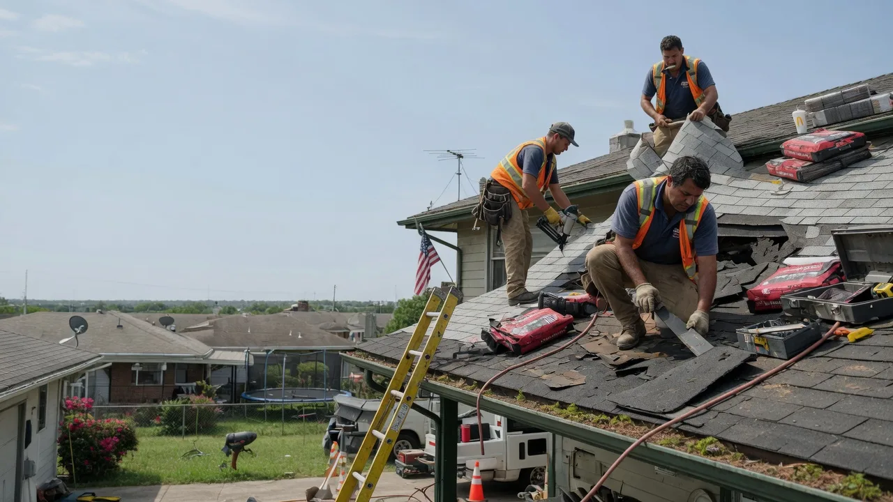 Roof Repair in Caldwell, KS near me